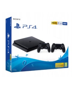 konsola sony playstation 4 ps4 silm 500gb / 2 pady w zestawie.