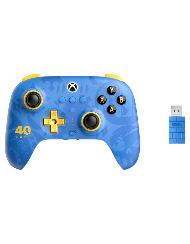 8bitdo pad / ultimate 3 mode rare 40th anniversary / bezprzewodowy / pc / xbox series x/s / xbox one / + podstawka