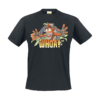 t shirt / koszulka crash bandicoot whoa! / czarna / rozmiar l