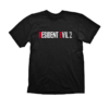 t shirt / koszulka logo resident evil 2 / czarna / rozmiar m