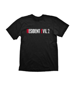 t shirt / koszulka logo resident evil 2 / czarna / rozmiar m