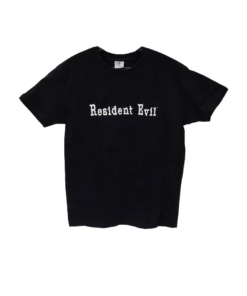 t shirt / koszulka klasyczne logo resident evil / czarna / rozmiar m