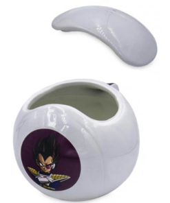gadżet kubek termoaktywny 3d dragon ball z / statek kosmiczny vegeta