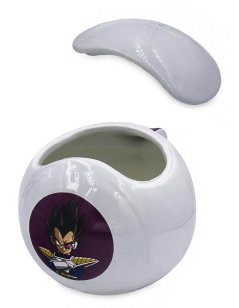 gadżet kubek termoaktywny 3d dragon ball z / statek kosmiczny vegeta