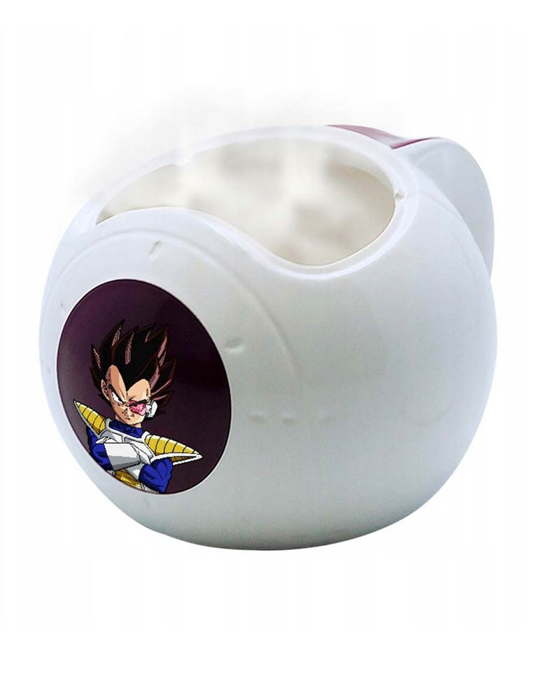 gadżet kubek termoaktywny 3d dragon ball z / statek kosmiczny vegeta