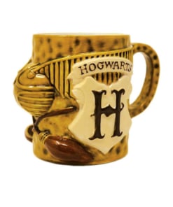 gadżet duży kubek 3d harry potter quidditch