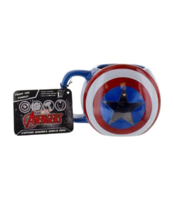 gadżet kubek marvel avengers tarcza kapitan ameryka 3d