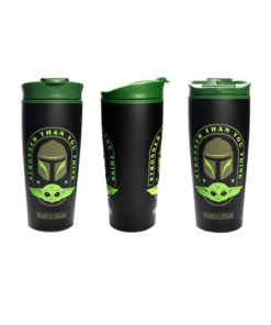 gadżet bidon / kubek podróżny the mandalorian / star wars / stronger than you think