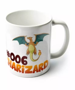 gadżet kubek pokemon / charizard