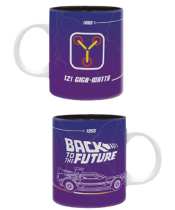 gadżet kubek back to the future / powrót do przyszłości / delorean / 1.21 giga watts