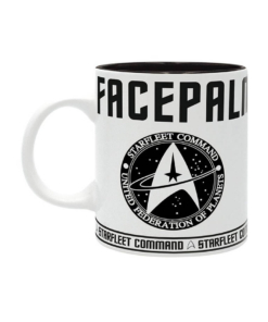 gadżet kubek star trek / dowódca picard / facepalm