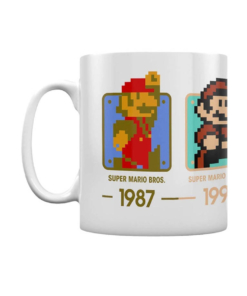 gadżet kubek super mario bros / kawałek historii na kubku.