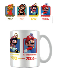 gadżet kubek super mario bros / kawałek historii na kubku.