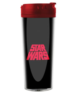 gadżet 2 w 1: bidon + kubek / star wars / darth vader