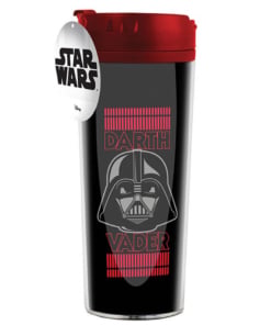 gadżet 2 w 1: bidon + kubek / star wars / darth vader