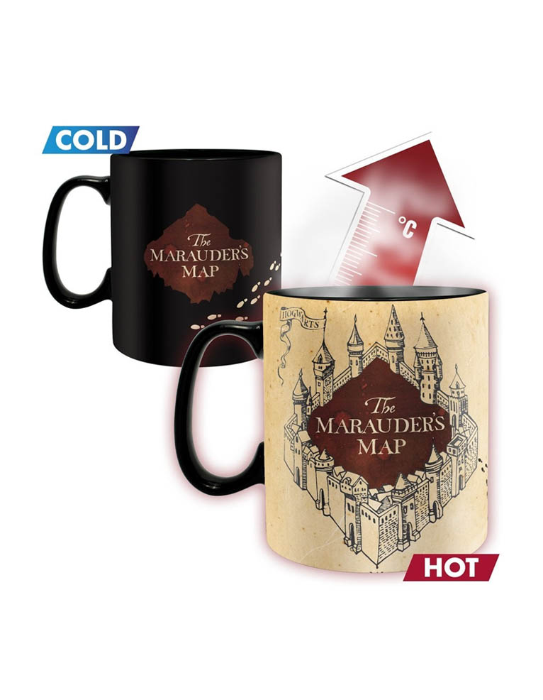 gadżet termoaktywny kubek harry potter / mapa huncwotów / 460 ml