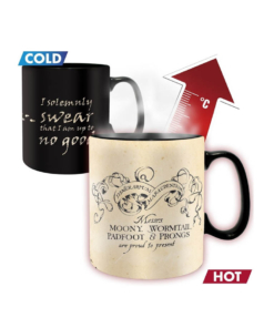 gadżet termoaktywny kubek harry potter / mapa huncwotów / 460 ml