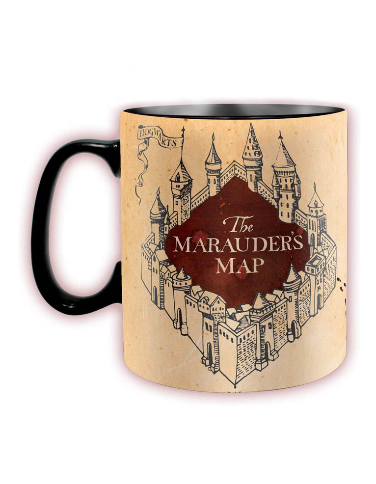 gadżet termoaktywny kubek harry potter / mapa huncwotów / 460 ml