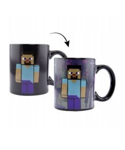 gadżet termoaktywny kubek minecraft / enderman