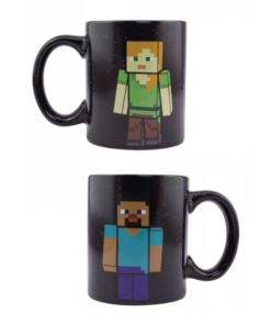 gadżet termoaktywny kubek minecraft / enderman