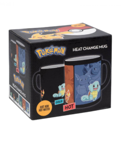 gadżet kubek termoaktywny pokemon / evolve