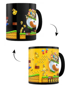 gadżet termoaktywny kubek super mario / gold coin rush