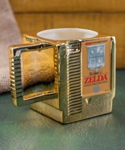 gadżet złoty kubek cartridge zelda 300ml