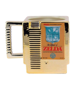 gadżet złoty kubek cartridge zelda 300ml