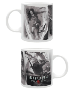 gadżet kubek wiedźmin 3 / geralt / ciri / yennefer