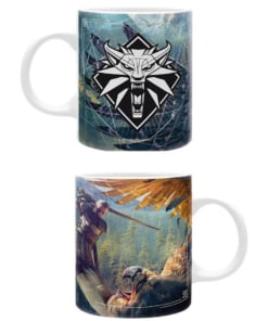 gadżet kubek wiedźmin 3 / geralt i gryf
