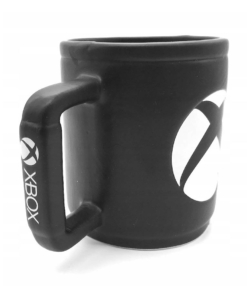 gadżet kubek czarny z logo xbox / 330 ml