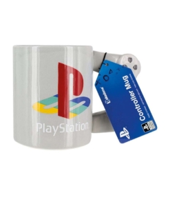 gadżet kubek playstation kontroler dualshock / szary