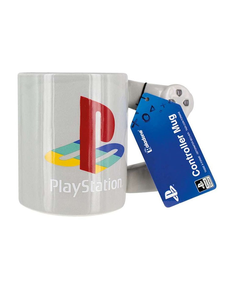gadżet kubek playstation kontroler dualshock / szary