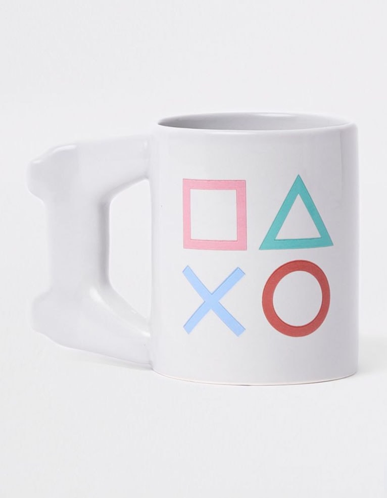 gadżet kubek playstation kontroler dualshock / szary