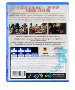 gra ps4 l.a. noire.
