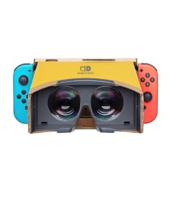 labo vr kit nintendo switch kompletny zestaw.