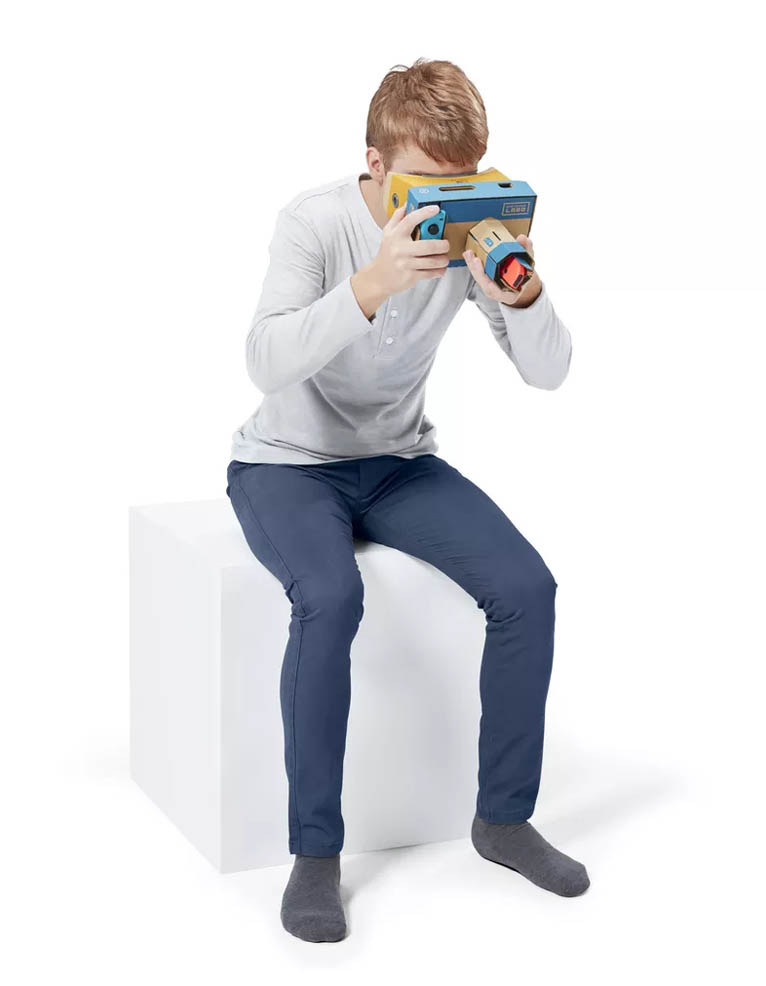 labo vr kit nintendo switch kompletny zestaw.