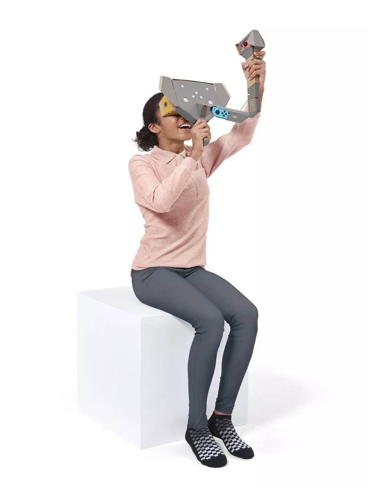 labo vr kit nintendo switch kompletny zestaw.