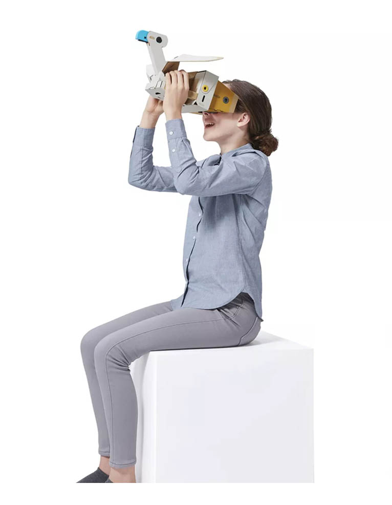 labo vr kit nintendo switch kompletny zestaw.