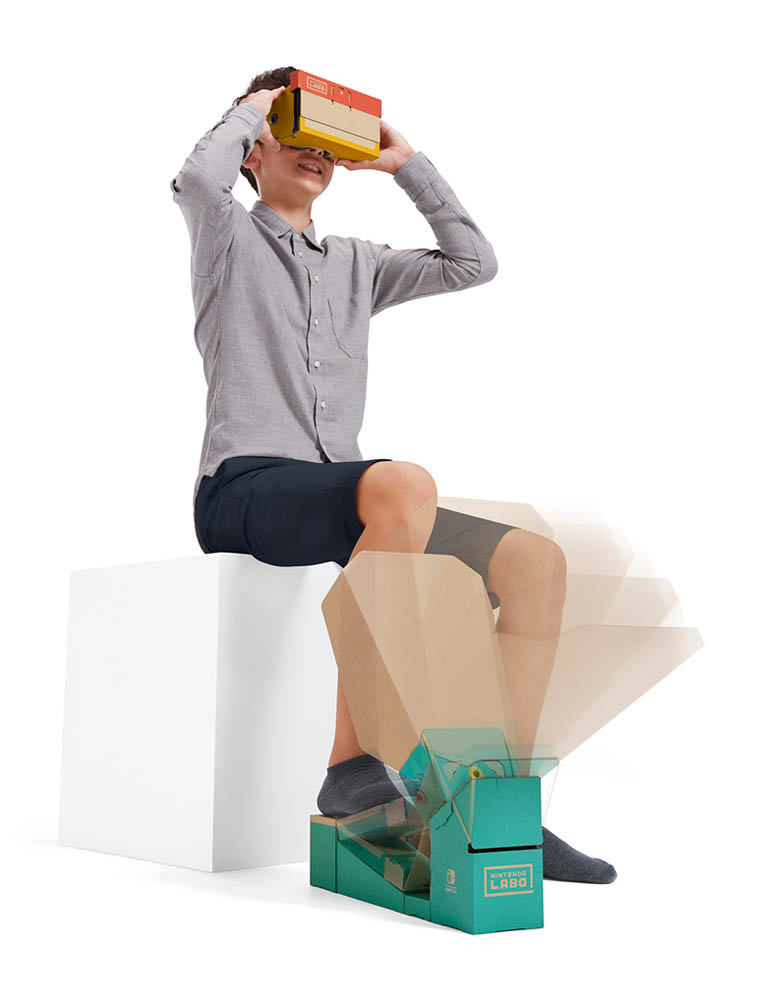labo vr kit nintendo switch kompletny zestaw.