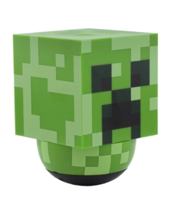 gadżet kołysząca się lampka minecraft creeper