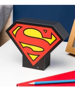 gadżet lampka dc logo superman