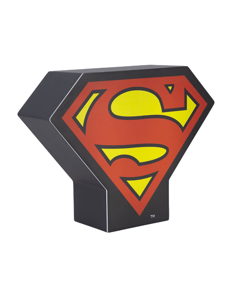 gadżet lampka dc logo superman