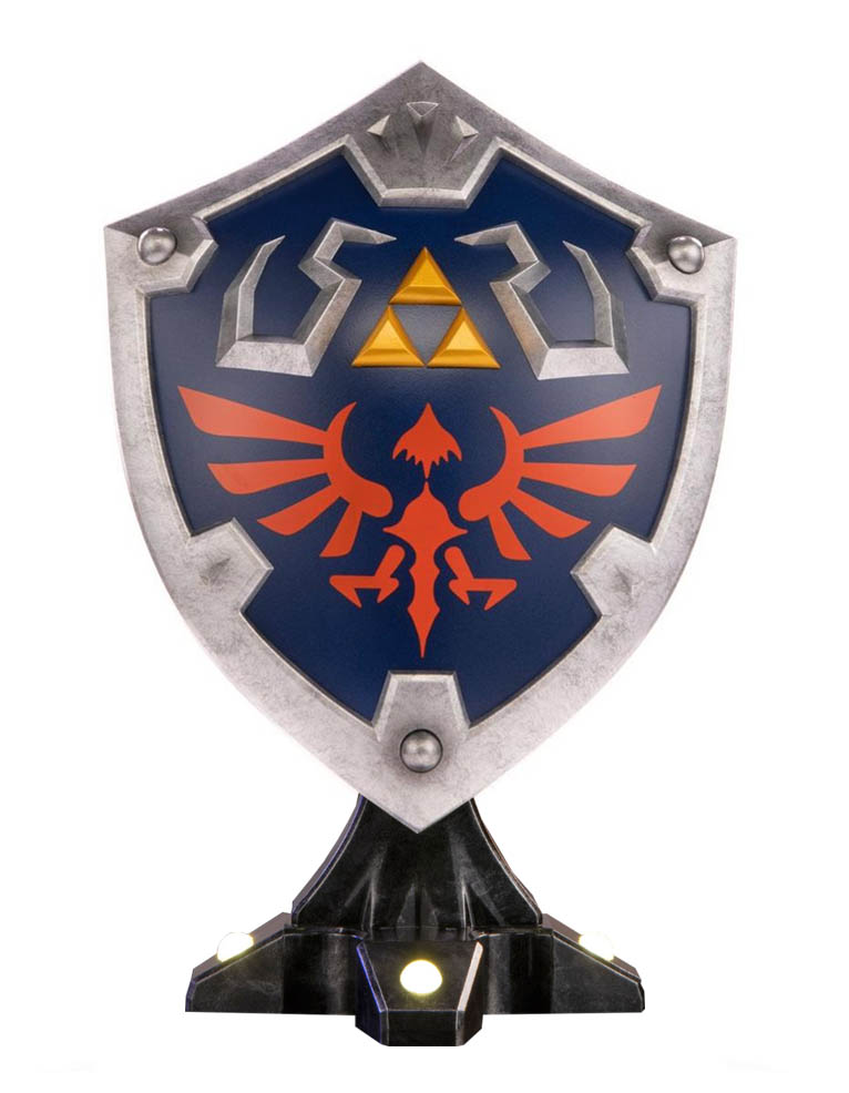 first4figures figurka hylian shield / edycja podświetlana / the legend of zelda: breath of the wild