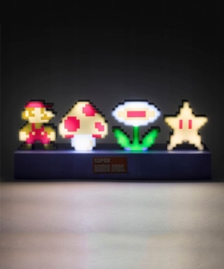 gadżet lampka super mario bros. / reagująca na dźwięk