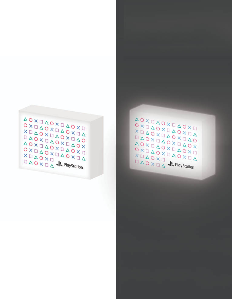 gadżet lampka Ścienna / biurkowa playstation