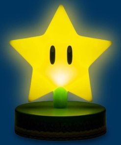 gadżet lampka nintendo super mario super star #006