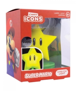gadżet lampka nintendo super mario super star #006