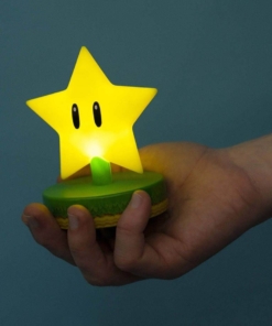 gadżet lampka nintendo super mario super star #006