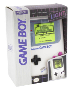 gadżet lampka w kształcie konsoli game boy